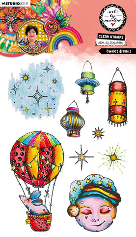 Art By Marlene Clear Stamp Sweet Dreams Art by Marlene 9 Pieces