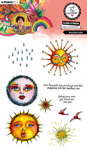 Art By Marlene Clear Stamp Sunshine Baby Art by Marlene 10 Pieces