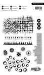 Art By Marlene Clear StampBackground Builder Art By Marlene 12 Pieces