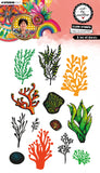 Studio Light Art by Marlene Clear Stamp A lot of corals