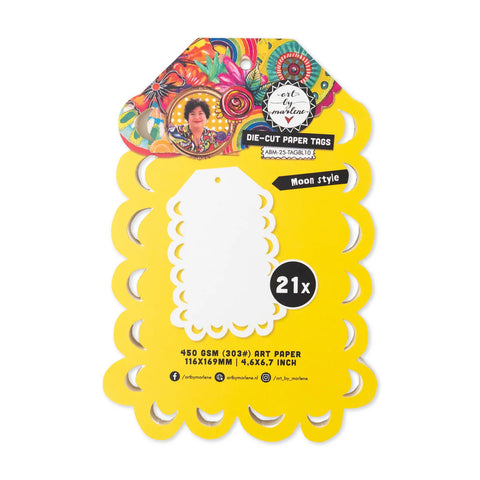 Studio Light Art by Marlene Die-cut Paper Tags Moon style