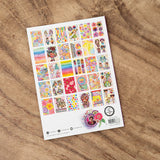 Studio Light Collage Paper Pad Color-Happy Art by Marlene 60 Sheets