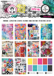 Studio Light Art By Marlene Designer Paper Pad Postage Madness Signature Collection 210x294x10mm 1 PC nr.132