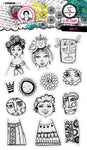 Studio Light Art By Marlene Clear Stamp Face-It Signature Collection 148x210x3mm 13 PC nr.506