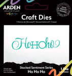Arden Creative Studio Maker Sentiment Series Stacked Ho Ho Ho Craft Die