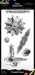 Arden Creative Studio Frosted Charm 4in x 8in Clear Stamp Set