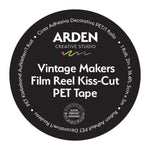 Arden Creative Studio  Vintage Makers Film Reel Kiss-Cut PET Tape