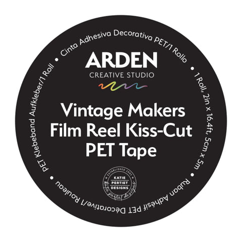Arden Creative Studio  Vintage Makers Film Reel Kiss-Cut PET Tape
