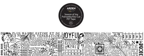 Arden Creative Studio  Season of Joy Journal Continuous PET Tape
