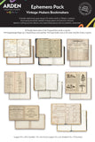 Arden Creative Studio Vintage Makers Bookmakers Ephemera Pack