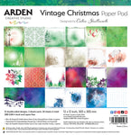 Arden Creative Studio Vintage Christmas 12in x 12in Paper Pad