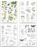Arden Creative Studio Garden Chronicles Essentials 6in x 8in Rub-On Transfer Set