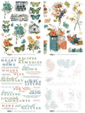 Arden Creative Studio Home & Garden 6in x 8in Rub-On Transfer Set