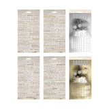 Idea-Ology Sticker Book Traditional Christmas words- by Tim Holtz
