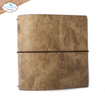 Elizabeth Craft-Stonewashed Brown Square XL