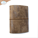 Elizabeth Craft-Stonewashed Brown Passport XL