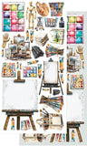 Alchemy of Art- 6X12 Extras Paper Set -Art 01