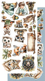 Alchemy of Art- 6X12 Extras Paper Set, Friends of the Forest