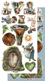 Alchemy of Art- 6X12 Extras Paper Set, Friends of the Forest