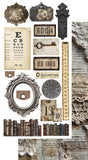 Alchemy of Art- 6X12 Extras Paper Set -In Silence - Junk Journal