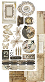 Alchemy of Art- 6X12 Extras Paper Set -In Silence - Junk Journal