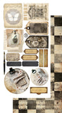 Alchemy of Art- 6X12 Extras Paper Set -In Silence - Junk Journal