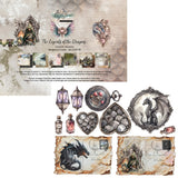 Alchemy of Art- 8X8 Paper Collection, The Legends of the Dragon