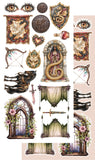 Alchemy of Art- 6X12 Extras Paper Set, The Legends of the Dragon