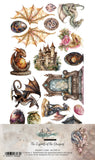 Alchemy of Art- 6X12 Extras Paper Set, The Legends of the Dragon