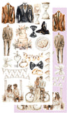 Alchemy of Art- 6X12 Extras Paper Set -Romantic Boho