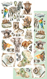 Alchemy of Art- 6X12 Extras Paper Set, Wild Adventures