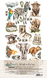 Alchemy of Art- 6X12 Extras Paper Set, Wild Adventures