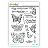 Honey Bee Stamps All Things New - 6x8 Clear Stamp Set