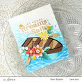 Altenew Dotted Waves stencil and embossing folder