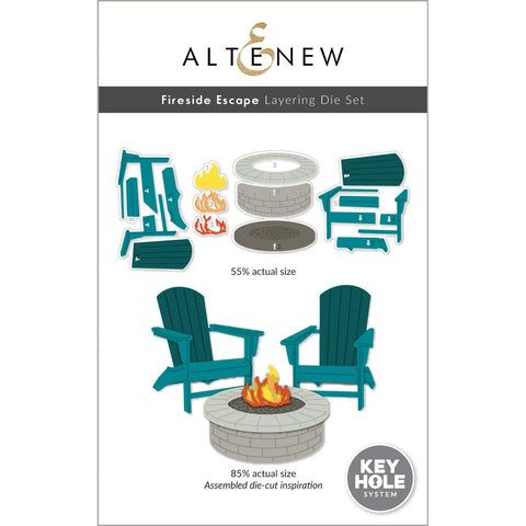 Altenew Fireside Escape Dies