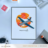 Altenew Mini Delight Enjoy the Flight Stamp and Die Set