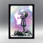 Cosmic Shimmer Blowing Bubbles Pre Cut Rubber Stamp Set by Andy Skinner
