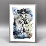 Cosmic Shimmer Believe In Yourself! Pre Cut Rubber Stamp Set by Andy Skinner