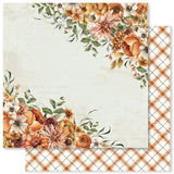 Paper Rose Autumn Florals 12x12 Paper Collection