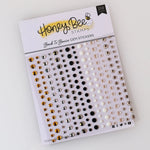 Honey Bee Stamps Back To Basics Gem Stickers - 210 Count