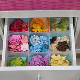 The Organized Option Basic Box "J" - 3.5" W x 3.5" L x 1.5" H - Set of 5