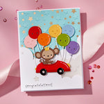 SpellbindersWishing Stars 3D Embossing Folder from the Little Smiles Collection