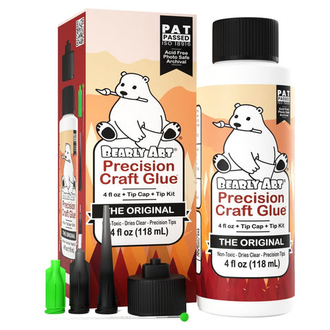 Bearly Art-  Precision Craft Glue, The Original