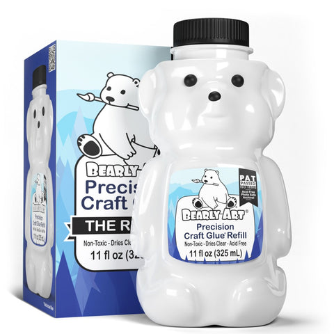 Bearly Art-  Precision Craft Glue, The Refill