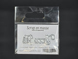 Scrap en masse matrice de coupe Bonne Fête 2