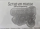 Scrap en masse matrice de coupe Bonne fête  4