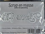 Scrap en masse matrice de coupe Bonne fête 7