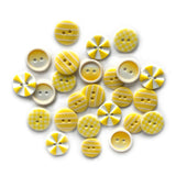 Buttons Galore Theme Novelty Buttons Sunburst Printed
