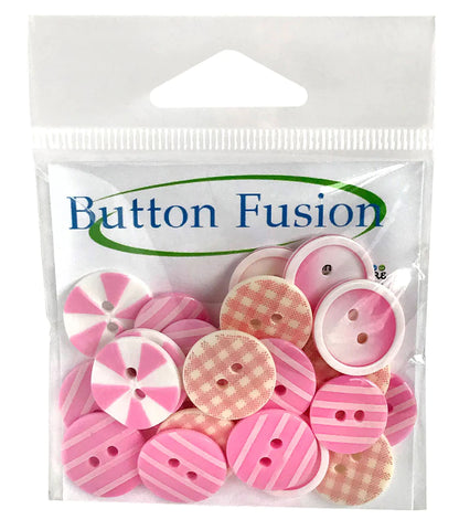 Buttons Galore Theme Novelty Buttons Tickle Me Pink