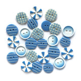 Buttons Galore Theme Novelty Buttons Blues Medley